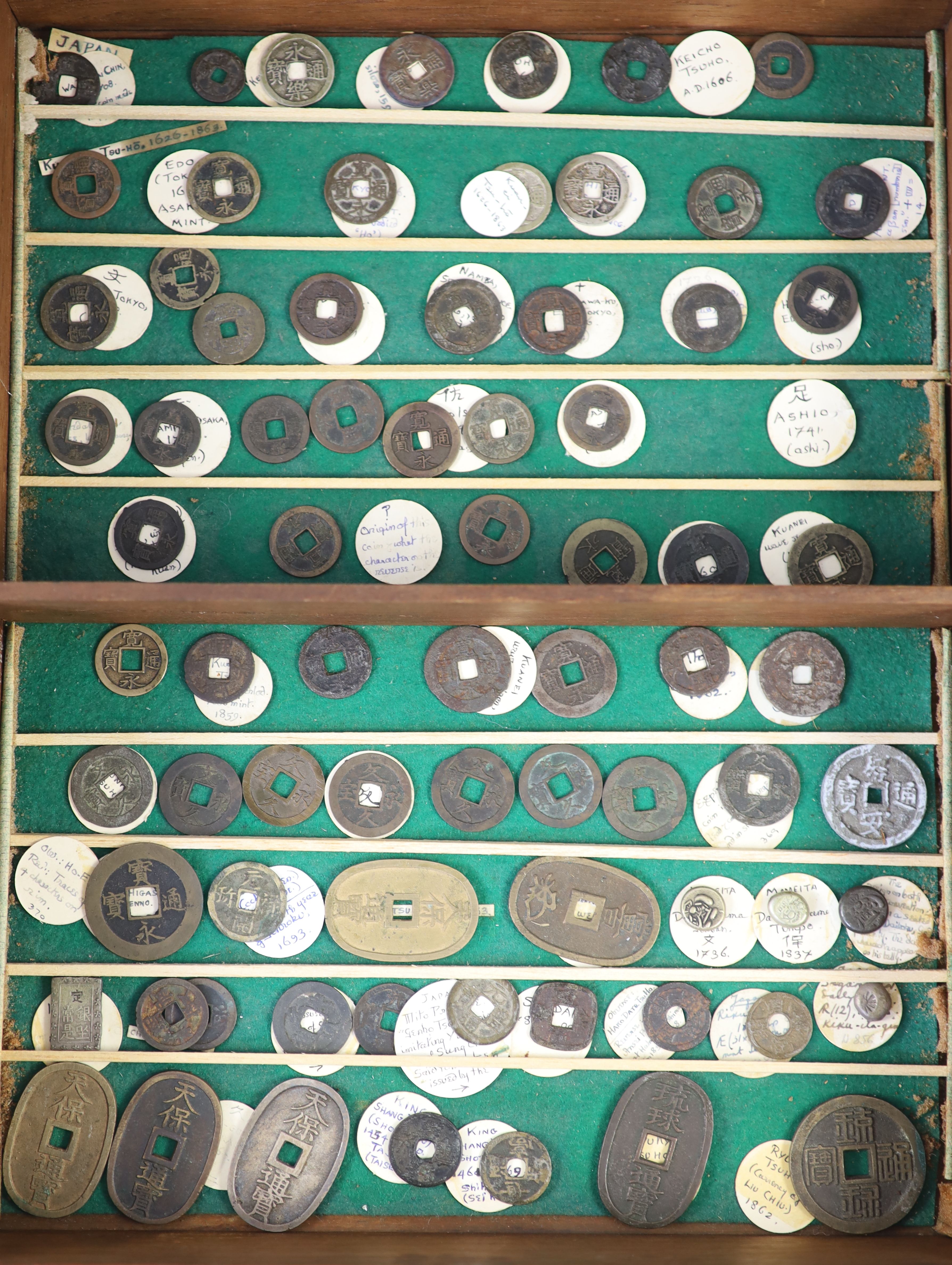Japan Coins, Classical, Feudal and Modern periods (708-1862 AD)
